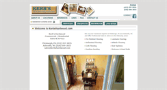 Desktop Screenshot of kerbshardwood.com