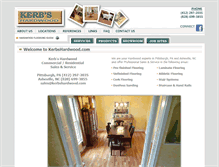 Tablet Screenshot of kerbshardwood.com